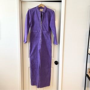 ✨ PALOMA Corduroy Jumpsuit - Purple - Size 42 (Large)